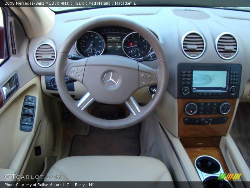 Barolo Red Metallic / Macadamia 2008 Mercedes-Benz ML 350 4Matic