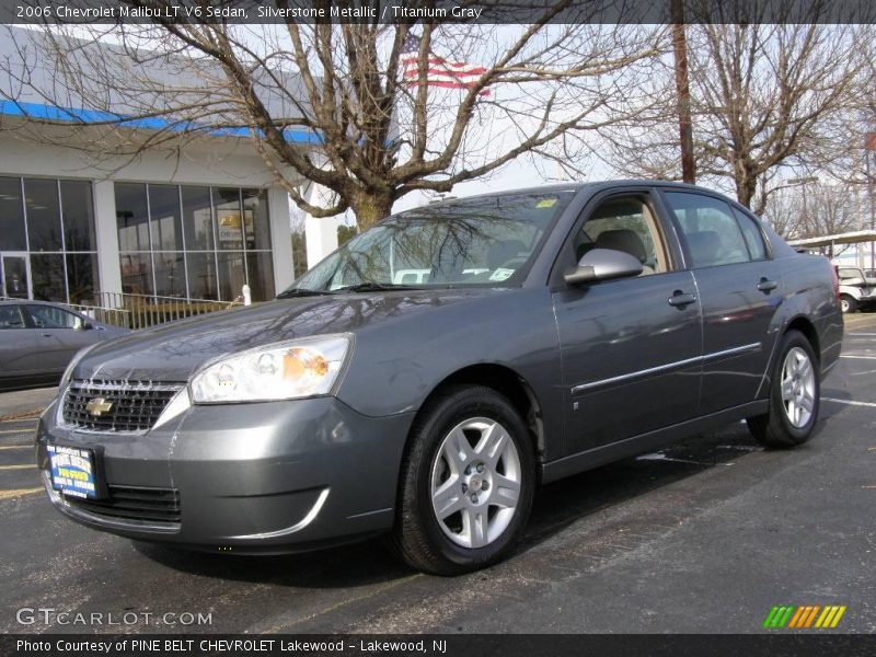 Silverstone Metallic / Titanium Gray 2006 Chevrolet Malibu LT V6 Sedan
