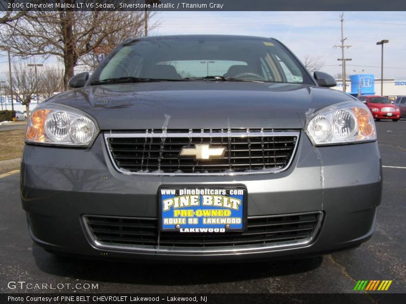 Silverstone Metallic / Titanium Gray 2006 Chevrolet Malibu LT V6 Sedan