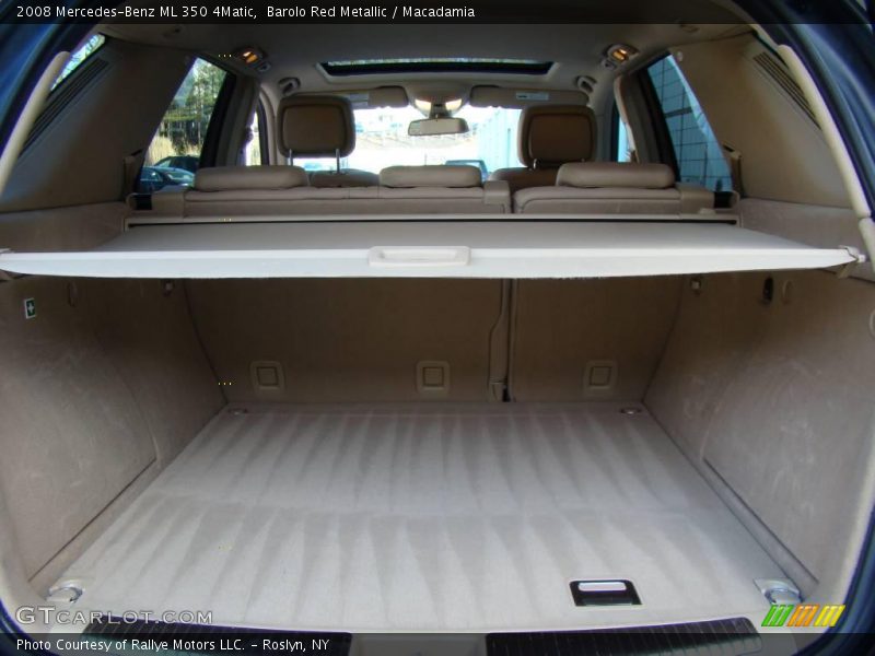 Barolo Red Metallic / Macadamia 2008 Mercedes-Benz ML 350 4Matic