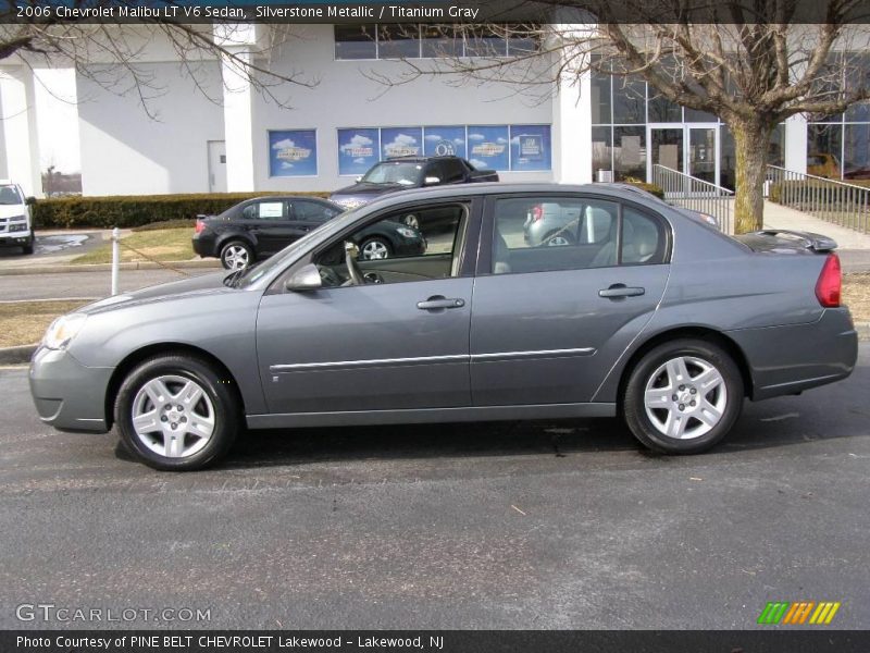 Silverstone Metallic / Titanium Gray 2006 Chevrolet Malibu LT V6 Sedan