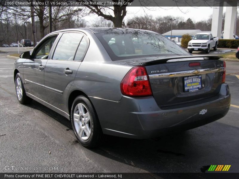 Silverstone Metallic / Titanium Gray 2006 Chevrolet Malibu LT V6 Sedan