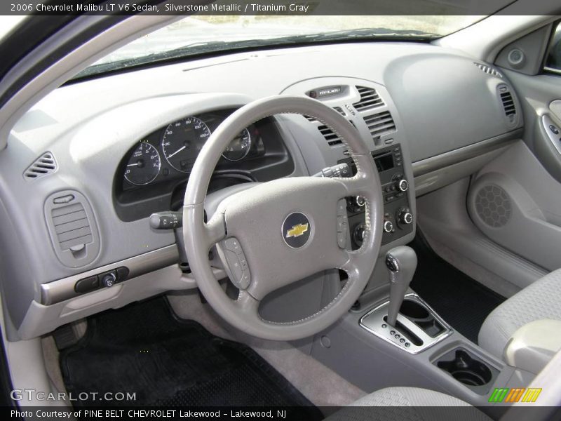 Silverstone Metallic / Titanium Gray 2006 Chevrolet Malibu LT V6 Sedan