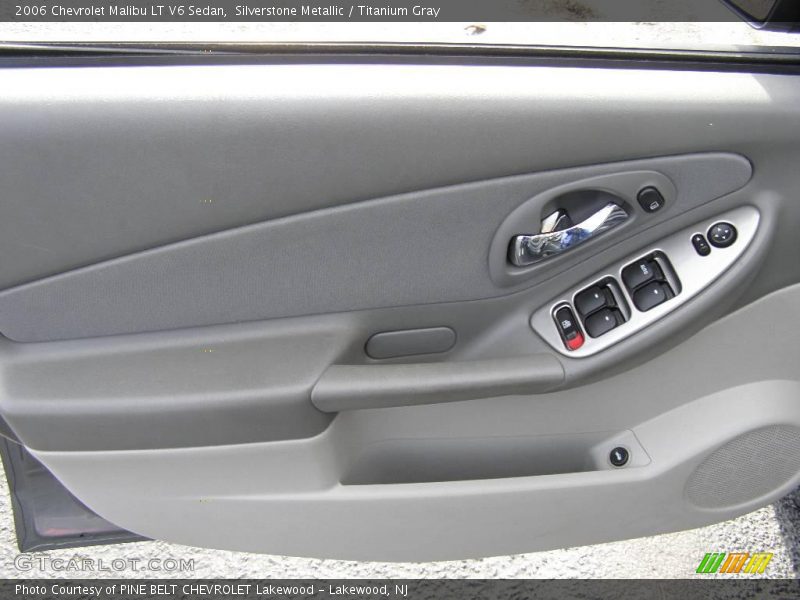 Silverstone Metallic / Titanium Gray 2006 Chevrolet Malibu LT V6 Sedan