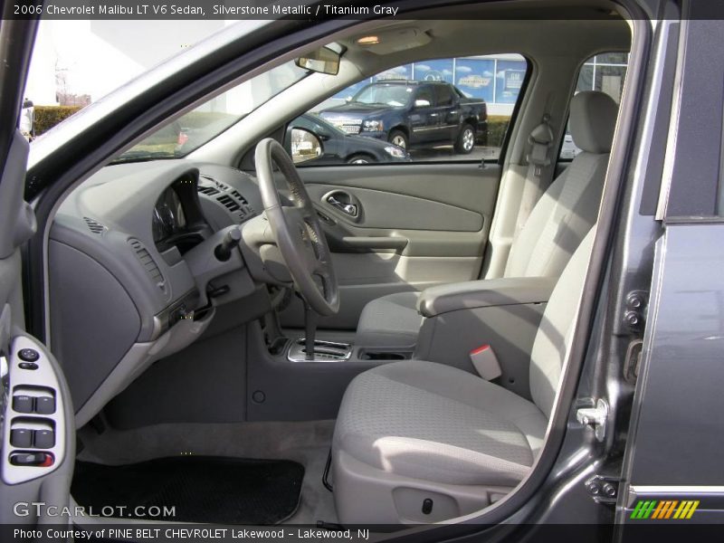 Silverstone Metallic / Titanium Gray 2006 Chevrolet Malibu LT V6 Sedan