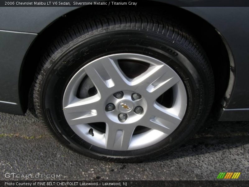 Silverstone Metallic / Titanium Gray 2006 Chevrolet Malibu LT V6 Sedan