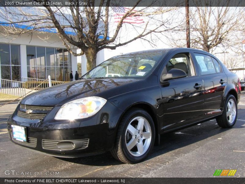 Black / Gray 2005 Chevrolet Cobalt LS Sedan