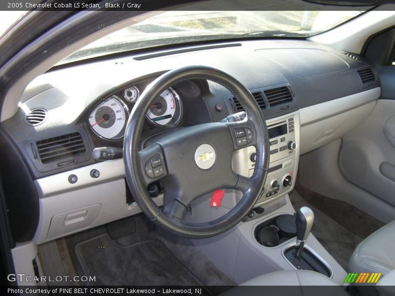 Black / Gray 2005 Chevrolet Cobalt LS Sedan