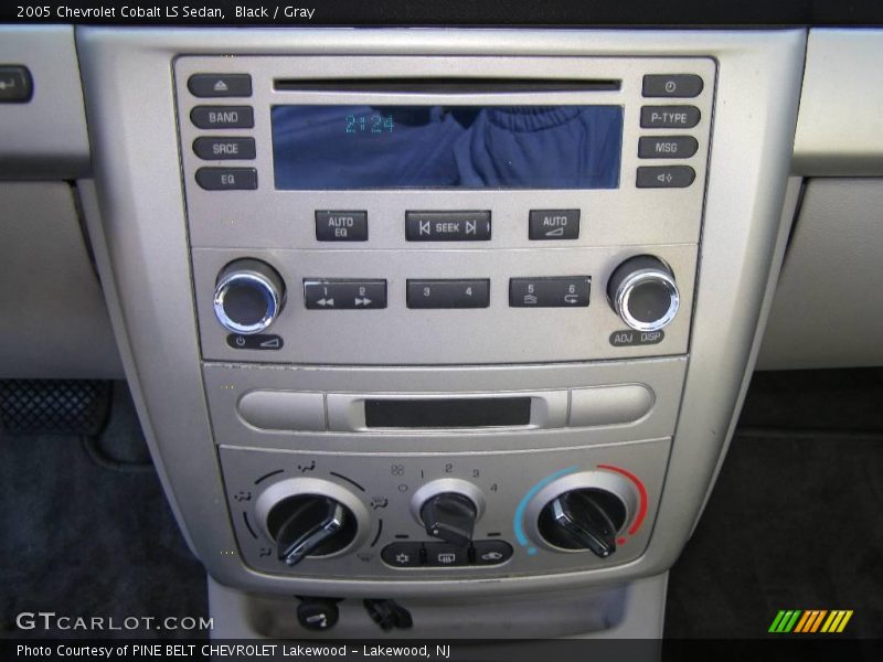 Black / Gray 2005 Chevrolet Cobalt LS Sedan