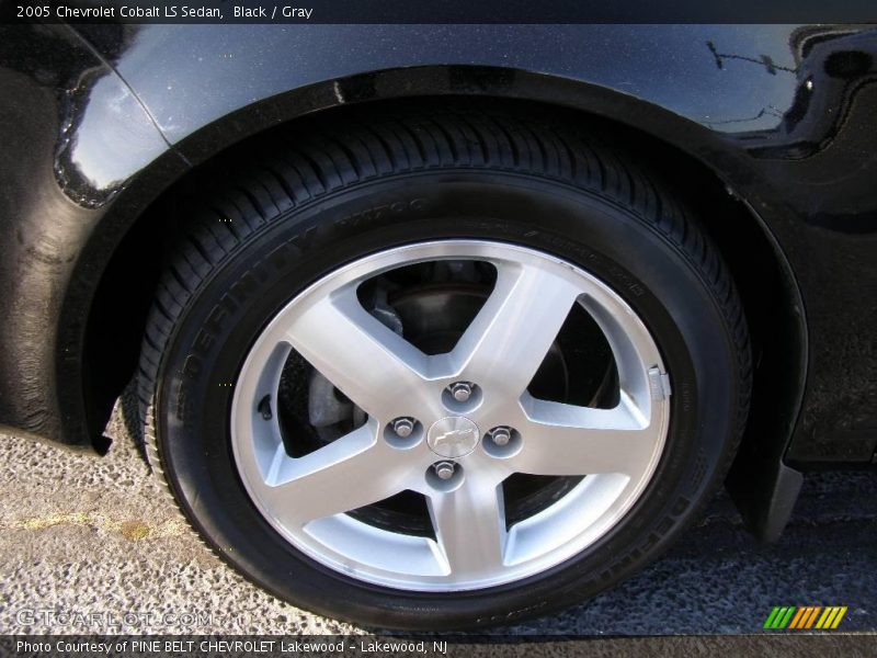 Black / Gray 2005 Chevrolet Cobalt LS Sedan