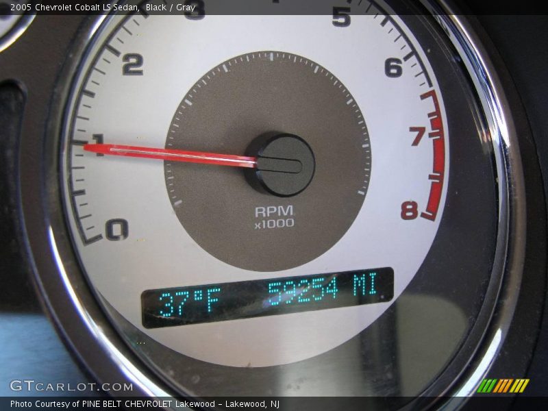 Black / Gray 2005 Chevrolet Cobalt LS Sedan