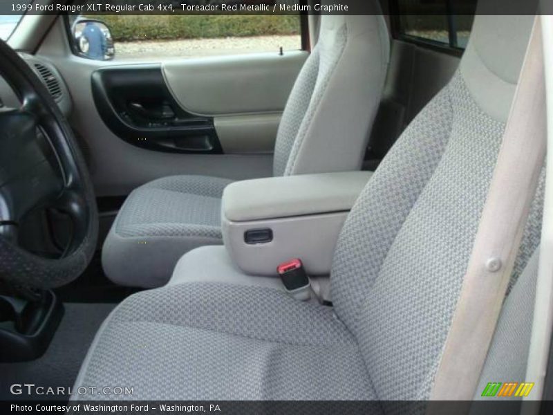 Toreador Red Metallic / Medium Graphite 1999 Ford Ranger XLT Regular Cab 4x4