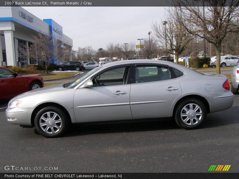 Platinum Metallic / Gray 2007 Buick LaCrosse CX