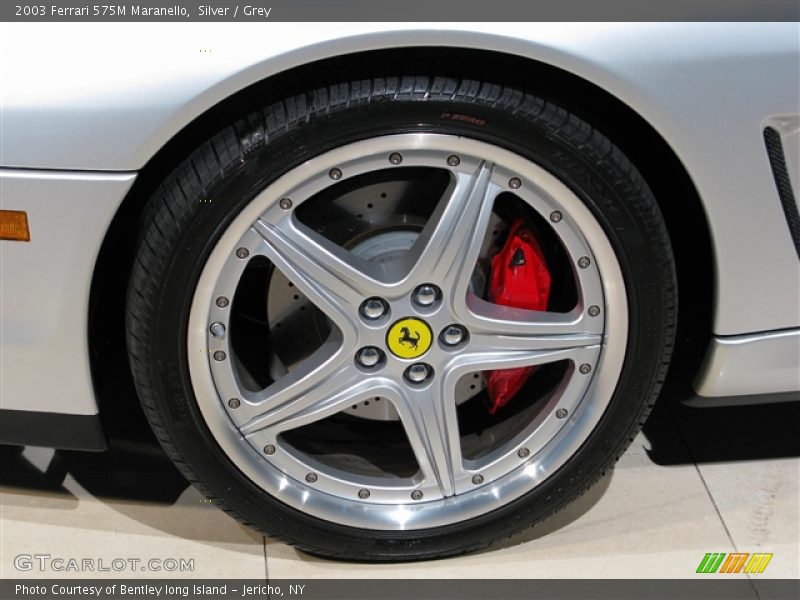 Silver / Grey 2003 Ferrari 575M Maranello