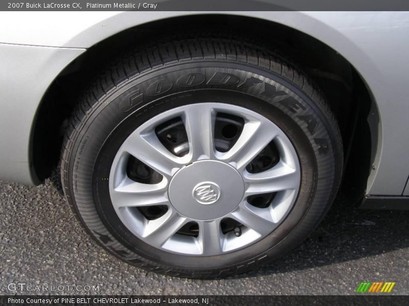 Platinum Metallic / Gray 2007 Buick LaCrosse CX