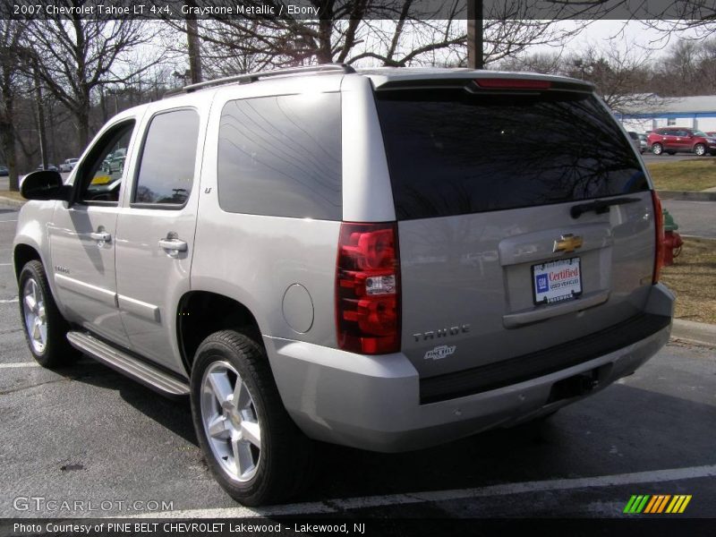 Graystone Metallic / Ebony 2007 Chevrolet Tahoe LT 4x4