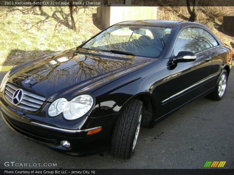 Black / Charcoal 2003 Mercedes-Benz CLK 320 Coupe