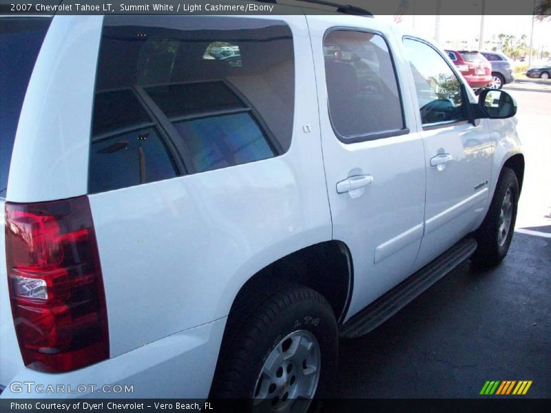 Summit White / Light Cashmere/Ebony 2007 Chevrolet Tahoe LT