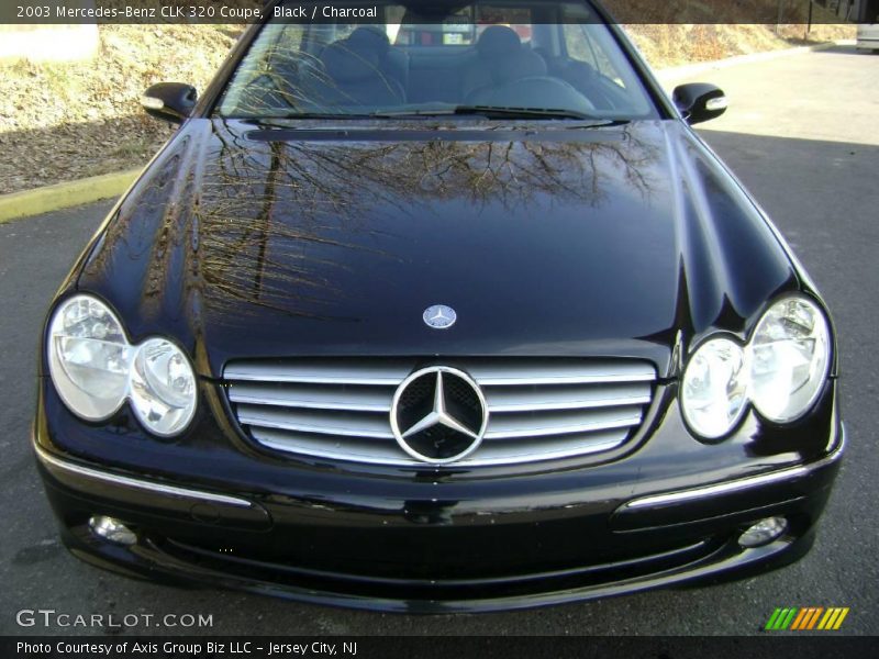 Black / Charcoal 2003 Mercedes-Benz CLK 320 Coupe