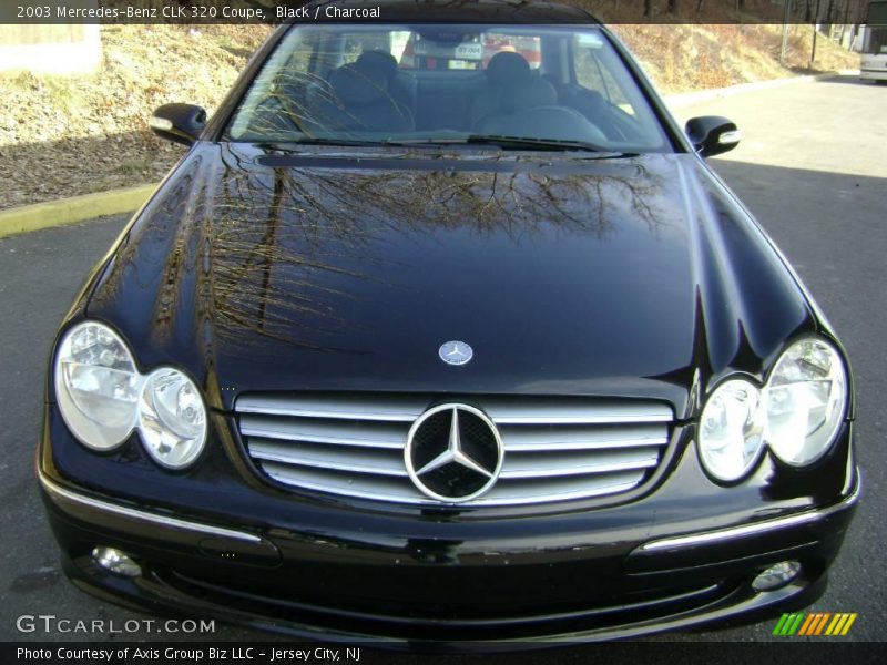 Black / Charcoal 2003 Mercedes-Benz CLK 320 Coupe