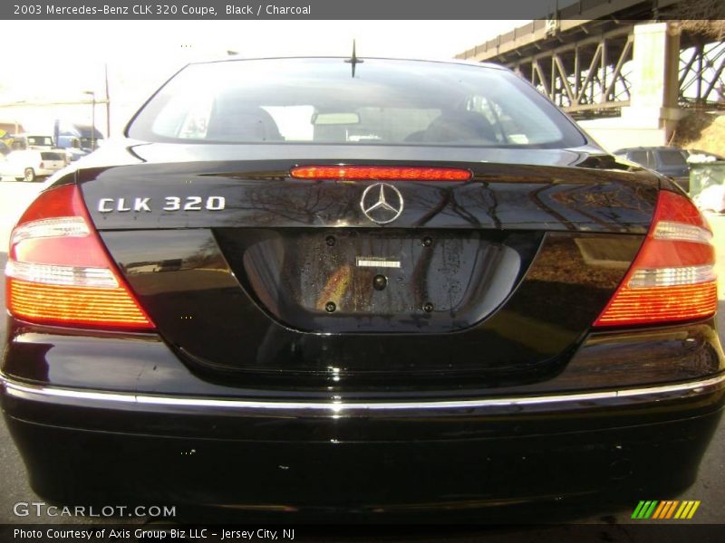 Black / Charcoal 2003 Mercedes-Benz CLK 320 Coupe