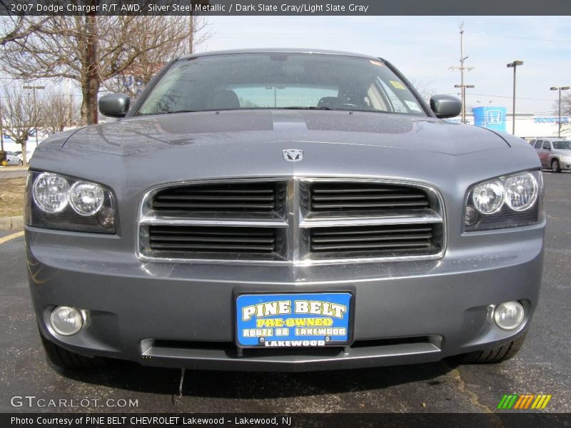 Silver Steel Metallic / Dark Slate Gray/Light Slate Gray 2007 Dodge Charger R/T AWD