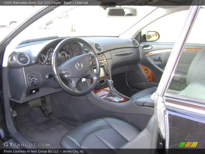 Black / Charcoal 2003 Mercedes-Benz CLK 320 Coupe