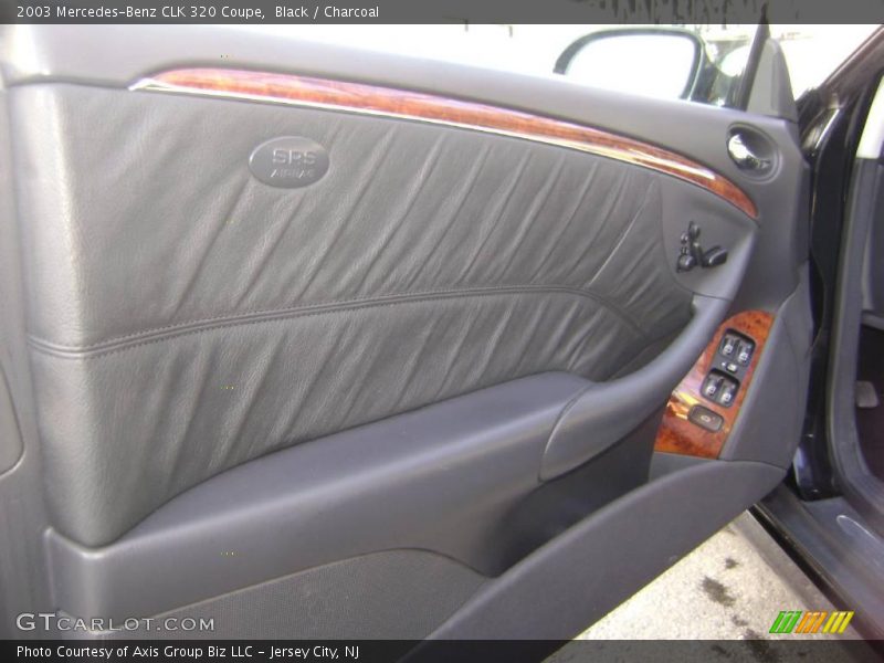 Black / Charcoal 2003 Mercedes-Benz CLK 320 Coupe