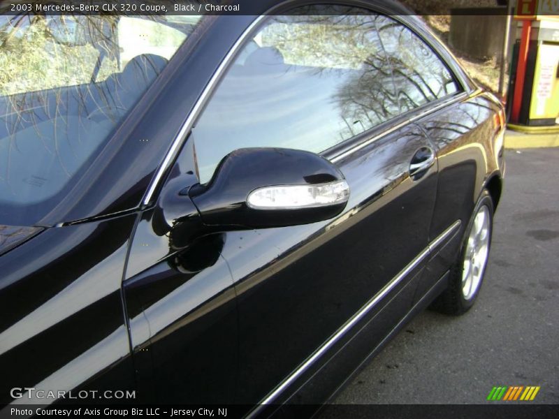 Black / Charcoal 2003 Mercedes-Benz CLK 320 Coupe