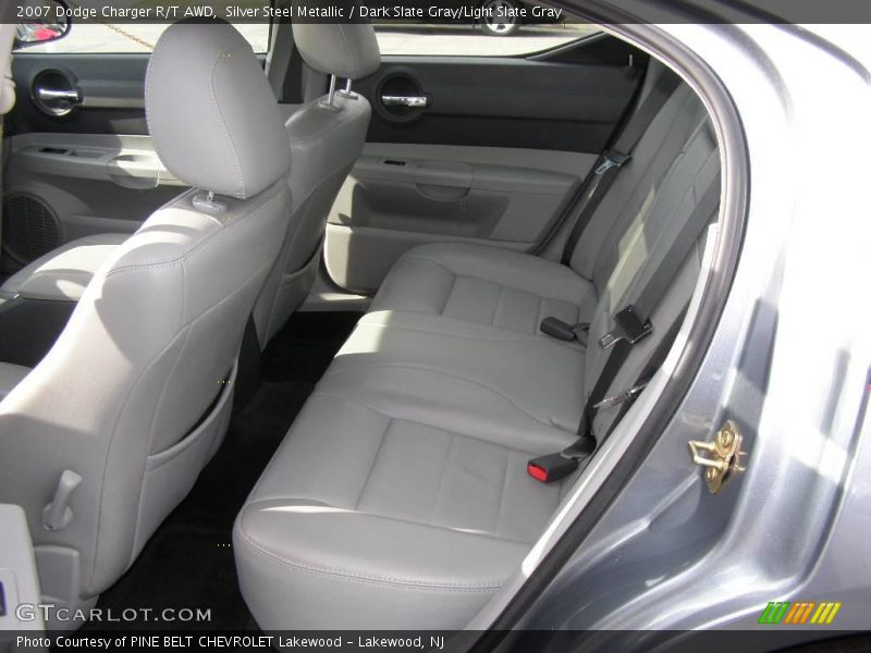 Silver Steel Metallic / Dark Slate Gray/Light Slate Gray 2007 Dodge Charger R/T AWD