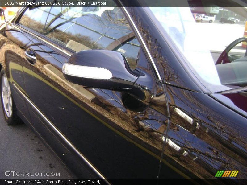 Black / Charcoal 2003 Mercedes-Benz CLK 320 Coupe