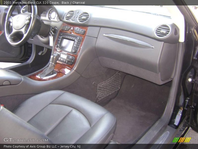 Black / Charcoal 2003 Mercedes-Benz CLK 320 Coupe