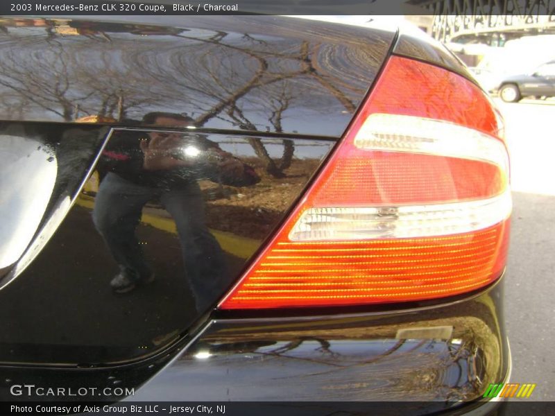 Black / Charcoal 2003 Mercedes-Benz CLK 320 Coupe