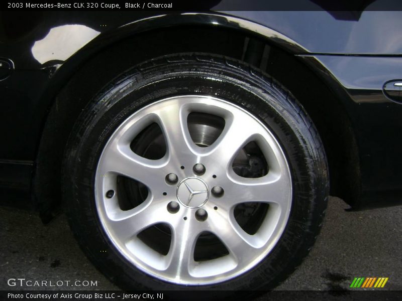 Black / Charcoal 2003 Mercedes-Benz CLK 320 Coupe
