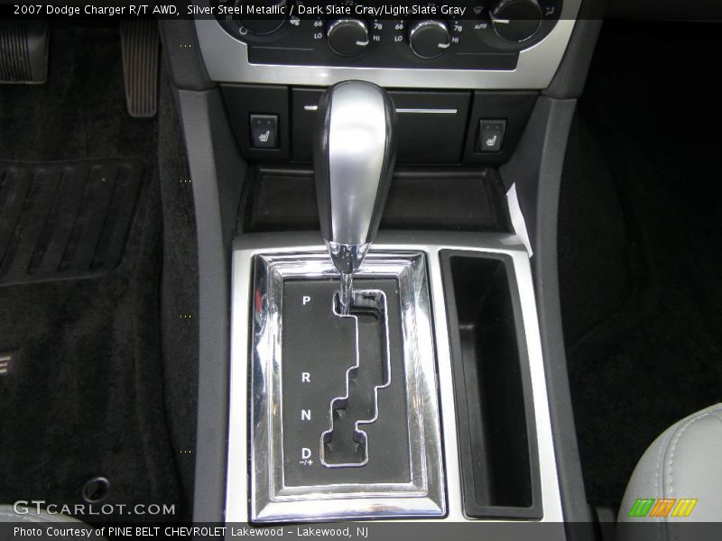 Silver Steel Metallic / Dark Slate Gray/Light Slate Gray 2007 Dodge Charger R/T AWD