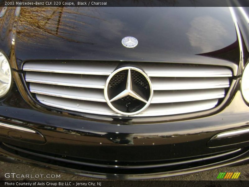Black / Charcoal 2003 Mercedes-Benz CLK 320 Coupe