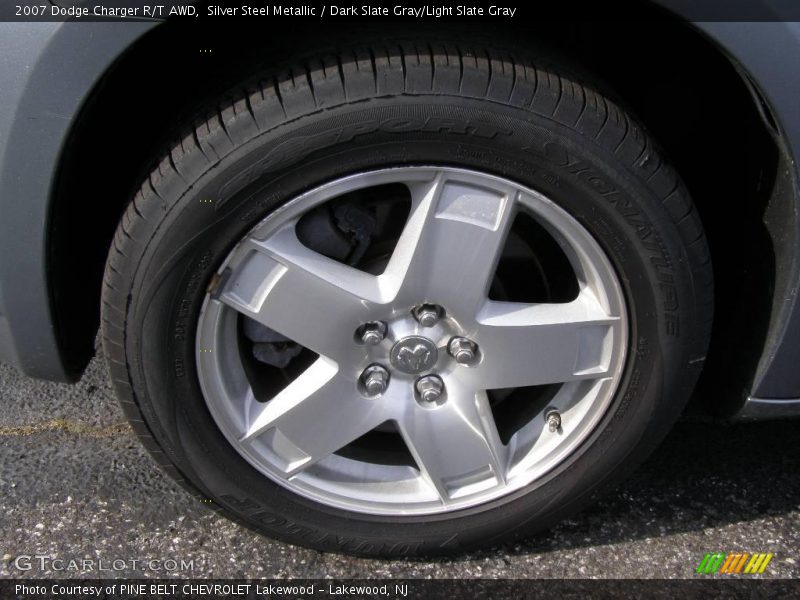 Silver Steel Metallic / Dark Slate Gray/Light Slate Gray 2007 Dodge Charger R/T AWD