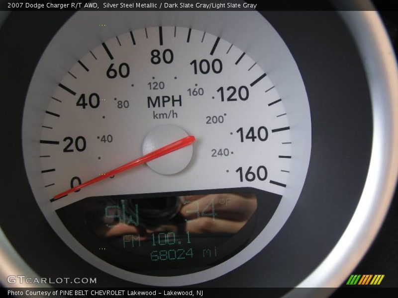 Silver Steel Metallic / Dark Slate Gray/Light Slate Gray 2007 Dodge Charger R/T AWD