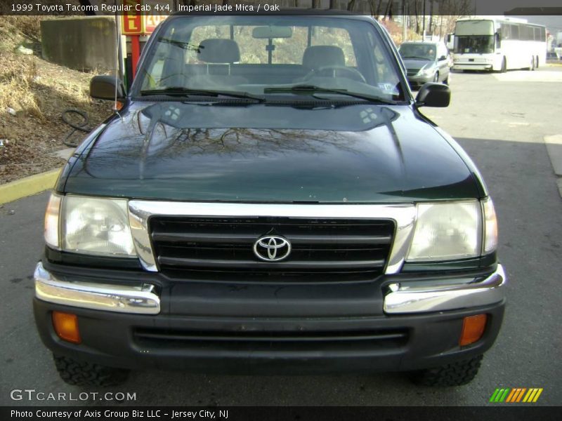 Imperial Jade Mica / Oak 1999 Toyota Tacoma Regular Cab 4x4