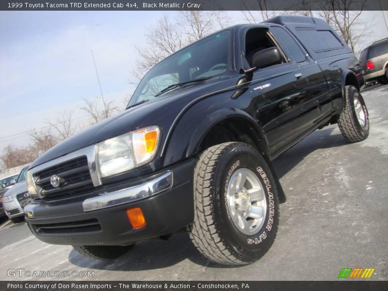 Black Metallic / Gray 1999 Toyota Tacoma TRD Extended Cab 4x4