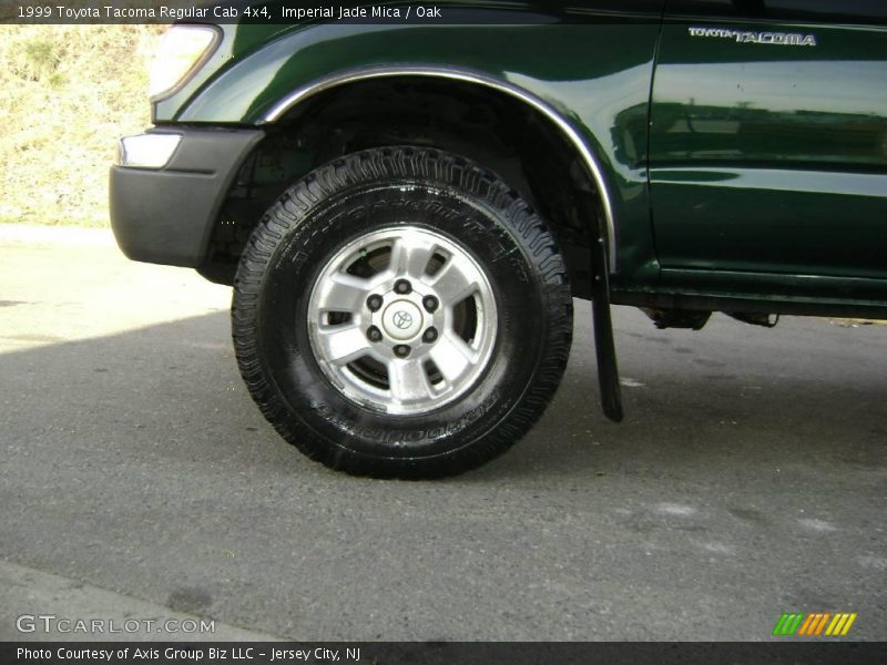 Imperial Jade Mica / Oak 1999 Toyota Tacoma Regular Cab 4x4