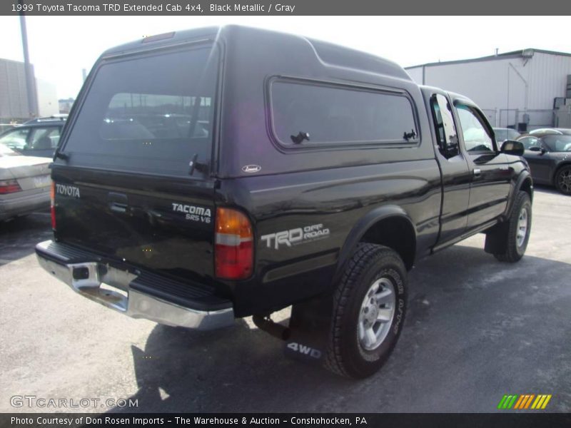 Black Metallic / Gray 1999 Toyota Tacoma TRD Extended Cab 4x4
