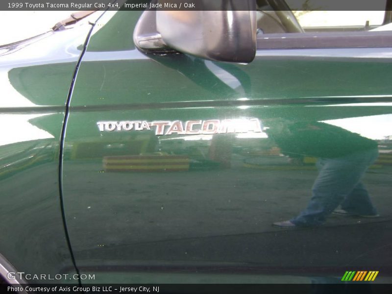 Imperial Jade Mica / Oak 1999 Toyota Tacoma Regular Cab 4x4