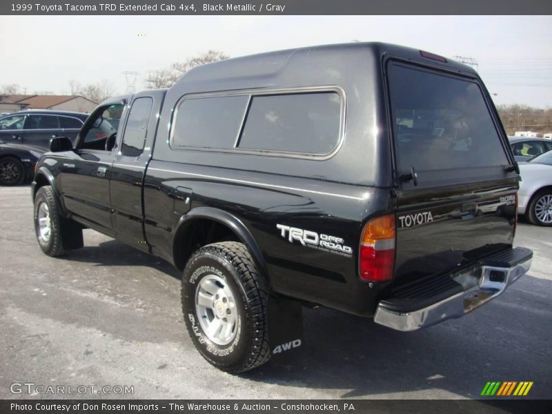 Black Metallic / Gray 1999 Toyota Tacoma TRD Extended Cab 4x4