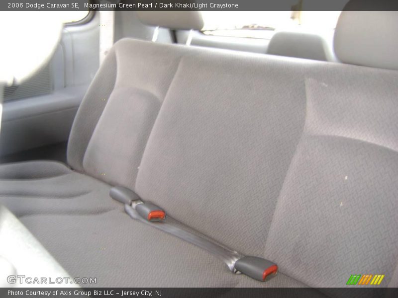 Magnesium Green Pearl / Dark Khaki/Light Graystone 2006 Dodge Caravan SE