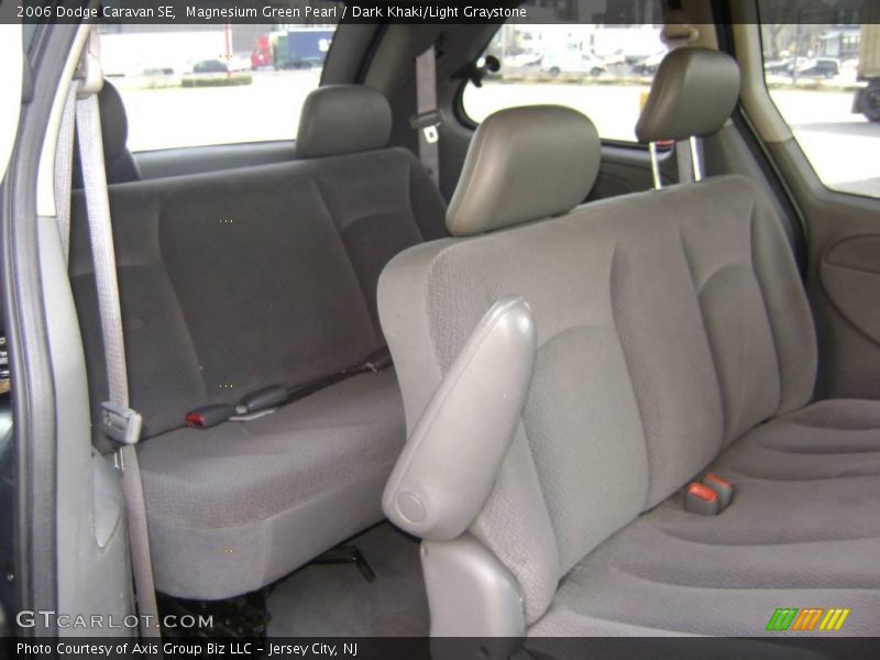 Magnesium Green Pearl / Dark Khaki/Light Graystone 2006 Dodge Caravan SE