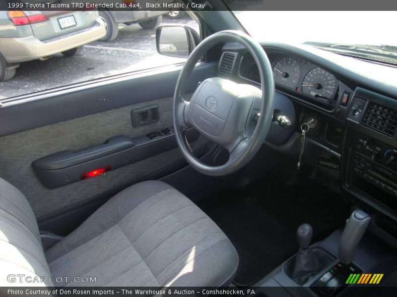 Black Metallic / Gray 1999 Toyota Tacoma TRD Extended Cab 4x4