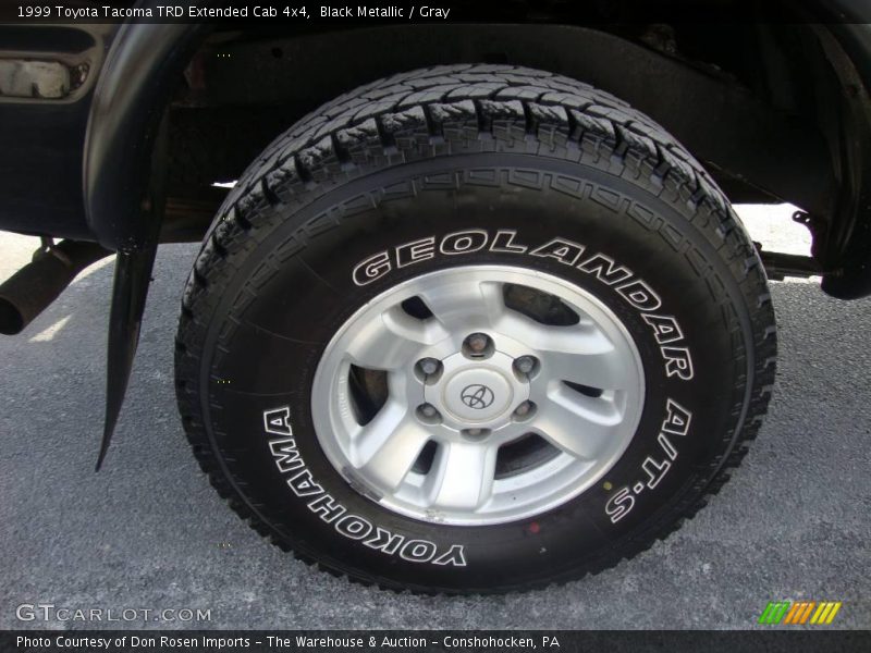 Black Metallic / Gray 1999 Toyota Tacoma TRD Extended Cab 4x4