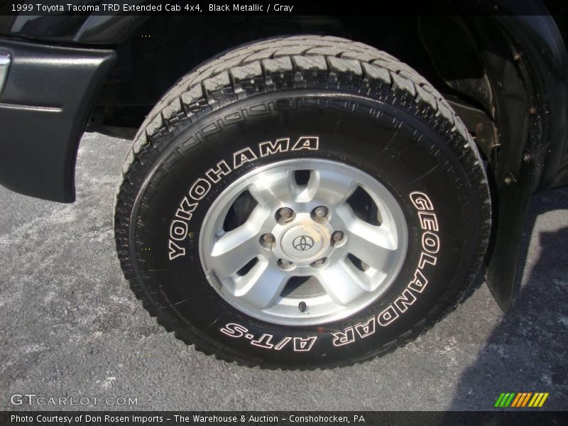 Black Metallic / Gray 1999 Toyota Tacoma TRD Extended Cab 4x4