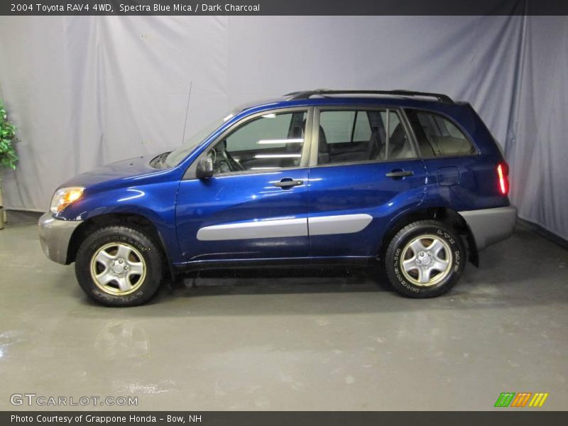 Spectra Blue Mica / Dark Charcoal 2004 Toyota RAV4 4WD